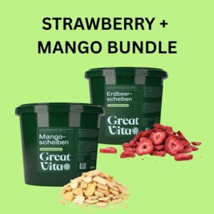 Strawberry + Mango Bundle | Gefriergetrocknete Früchte Mix - Erdbeere / Mango